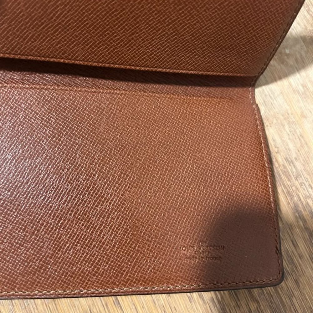 Louis Vuitton Monogram Checkbook Holder Case Wallet – Authentic - Picture 3 of 3